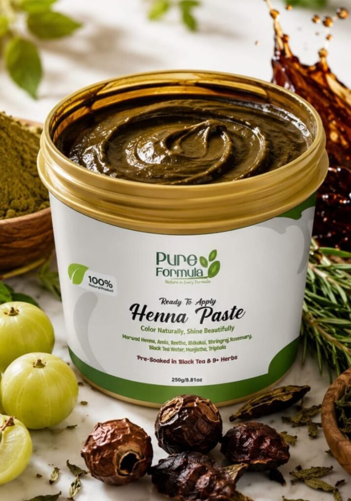 henna paste banner